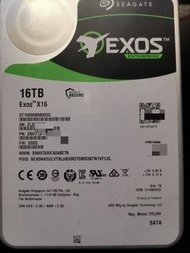 Seagate 16TB 企業級 氦氣 ST16000NM03G CMR NAS SATA