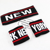 ♀❦❀Sports headband turban lelaki dan wanita yoga bola keranjang menjalankan kecergasan dahi penyerap