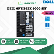 【READY STOCK】PC i5 Dell Optiplex 5000 SFF Intel Core i5 (12th Gen) / 32GB RAM / 1TB NVME / WIN 11 PR