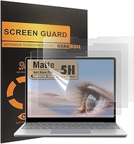 3 Pack Anti Glare Matte Screen Protector for Microsoft Surface Laptop go 2/Surface Laptop go 1 (12.4 inch) 2022-2020,Help for Your Eyes Reduce Fatigue, Reduce Fingerprint