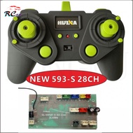 NEW HUINA 593 1593 28CH 2.4G Radio Receiver Parts Transmitter Receiver Board for 593 Remote Control 