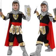 Medieval Ancient Roman Knight Suit Costume Armor Armor Soldier Children Party Holiday Performance Co