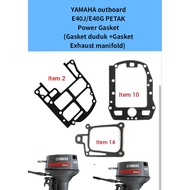 E40J PETAK YAMAHA outboard 40HP Gasket duduk +Gasket Exhaust manifold 6F5-45113 Iron # 2 stroke outb