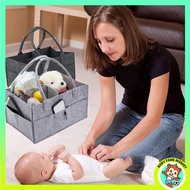 Baby Diaper Bag Nursery Storage Bag Stroller Hanging Bag Infant Tote Bag Newborn Diaper Basket Beg Diaper Bayi