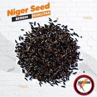 NIGER SEED campuran untuk pakan burung kenari black throat red siskin