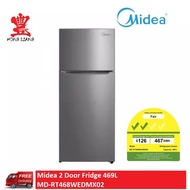 Midea 2 Door Fridge 469L MD-RT468WEDMX02