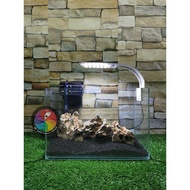 Aquarium Fish Tank 30cm Combo Set (Curve)