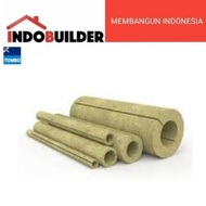 TOMBO ROCKWOOL PIPA 3 INCH X TEBAL 50 MM X PANJANG 1 METER PER BATANG