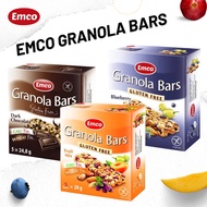 EMCO Granola Bars 5 x 28g | Healthy snack, Gluten Free, GMO Free, Wheat Free