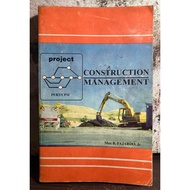 2000 CONSTRUCTION MANAGEMENT Book by MAX B. FAJARDO JR.