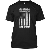 Proud Granddaughter Emt Heroes T-Shirt