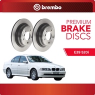 BREMBO Rear Discs (2pcs) - BMW E39 520i