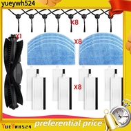 yueywhFor  G8000 / G8000 Pro /  G20 Pro Roller Side Brush Filter Mop Cloths Robot Vacuums Spare Part