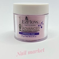 Striking Pink HD Ezflow Acrylic Powder From USA.