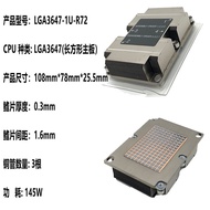 Quạt Làm Mát CPU Máy Chủ Hình Chữ Nhật COOLSERVER R82 2U 1U Nút Nhiệt Động Cơ Đồng R83LGA3647 Mới Ch