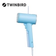 日本TWINBIRD 高溫抗菌除臭 美型蒸氣掛燙機 冰河藍 TB-G006TWBL
