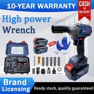 1/2-inch cordless impact wrench brushless drive 880 Nm torque equipped with two lithium-ion batterie