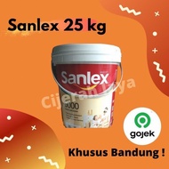 BERKUALITAS Sanlex cat tembok 25 kg ( white )