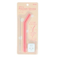 Hashy - SANRIO- COGIMYUN 日版 便携 環保 飲筒 吸管 連 AIRPOD造型 收納套 清潔刷 2020年款 棉花糖 小麥粉