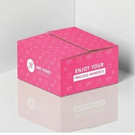 Dus Pink Purple Jims Honey Kotak Lilac Kardus Kado Box Exclusive Hampers Hantaran