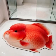 (SG Seller)3D Floor Mat, 3D Visual Bath Mat, Non Slip Bath Rug, Absorbent Floor Mat, Washable Door M