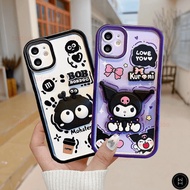 WH Cartoon Bowknot Purple Kuromi Casing For Samsung Galaxy M51 A14 A31 A23 A32 A52 A52S A12 4G 5G A5