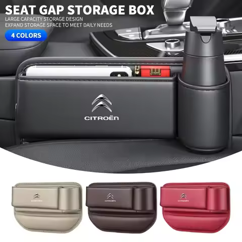 Car Seat Gap Crevice Storage Box For Citroen C1 C2 C3 C4 C5 C6 C8 C4L DS3 DS4 DS5 LS DS6 Grand Berli