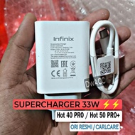 Infinix Hot 40 Pro Charger Adaptor 33Watt Original 100% Carlcare