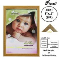 PREMO 8"x12" (S8R) Gold Photo Frame