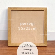 Square Frame 25x25 cm - Square Poster Photo Frame 25x25cm - Minimalist Figure Frame