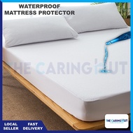 🏅Waterproof Mattress Protector with Elastic Band | Single | Super Single | Queen | King