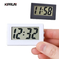 KIPRUN Mini Lcd Digital Clock Portable Table Electronic Clock For Living Room Bedroom Decor Home Off