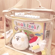 玩具收納袋 儲物袋 餐具袋 奶粉袋 尿片袋 文具袋 圖書袋 教材收納袋 雜物袋 高清儲物袋 易攜式 7L 10L 15L 軟式透明收納 自家品牌 只此一家 一目了然 分門別類 厚實材質 SGS品質認證