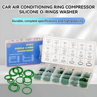 R134a Refrigerant Seals Serpentine Belt Kit O-Ring Car AC Repair O-Ring Seal Kit