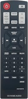 ALLIMITY AKB73655751 Replacement Remote Control Fit for LG Mini Hi-Fi 2.1ch Mini Shelf System CMS973