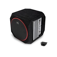 BOSS Audio Systems CUBE8 Car Subwoofer and Amp Package – Built-in Amplifier, 8 Inch Subwoofer with P