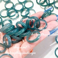 Super beautiful thick blue ring size 15-18mm