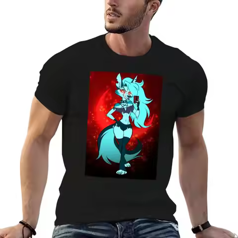 Helluva Boss Loona T-Shirt Lightweight Running T-Shirt