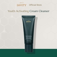 INVITY Youth Activating Cream Cleanser (100ml) - Facial Wash, Face Wash Cleanser, Makeup Remover & S