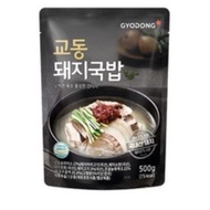 Gyodong korea pork soup Korean dgezi-gukbap