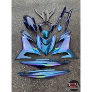 COVERSET Y15 Y15ZR DOXOU DPBMU CHAMELEON PURPLE SIAP TANAM PREMIUM EDITION  V1 V2 NEW ORIGINAL VELOZ