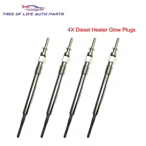 4x Diesel Heater Glow Plugs 12237798001 For Mini Clubman Countryman Roadster Paceman Cooper D SD 1.6