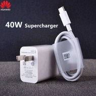 Huawei 40W Supercharge charger 5A Type C data cable Fast charging adapter 10V 4A Super Charging Fast