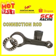 SCK RACING CONNECTION ROD Y15ZR LC135 5S /Y15 W100 Y125Z RXZ LC135 4S HI SOLID CON ROD For Jet Rod and block racing use