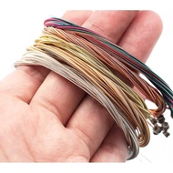 _ COLORFUL ACOUSTIC GUITAR STRINGS (1SET) Wq-7