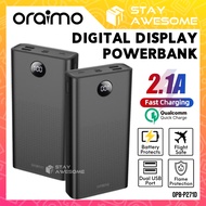 ORAIMO Portable Flight Safe Powerbank 27000mAh Android Type C Input 2.1A Digital Display Pawerbank P