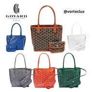 Goyard Mini Anjou Tote Set Pouch Authentic Original Quality - Goyard Bag - Women's Bag