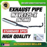 WAVE125X WAVE 125 X ULTIMO EXHAUST EKZOS MUFFLER PIPE ASSY STANDARD STD EKZOS