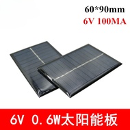 6V100MA Solar Panel 0.6W 90 x 60MM DIY Solar Phone Charger Scientific Production