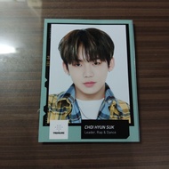 [TREASURE] Hyunsuk HMV Data Sheet Japan